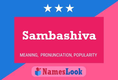 Sambashiva Name Poster