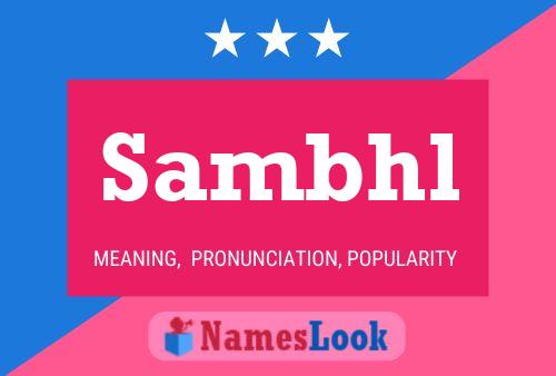 Sambhl Name Poster