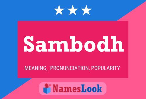 Sambodh Name Poster