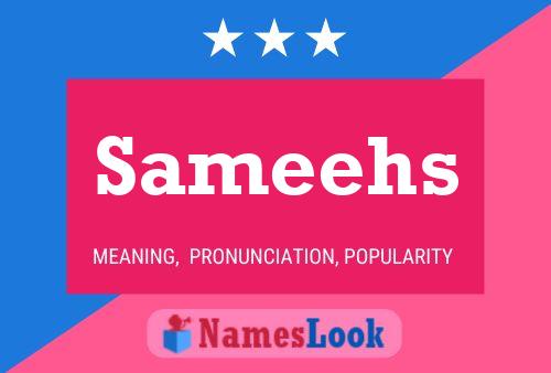 Sameehs Name Poster