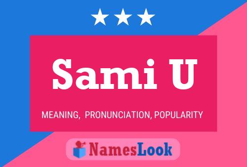 Sami U Name Poster