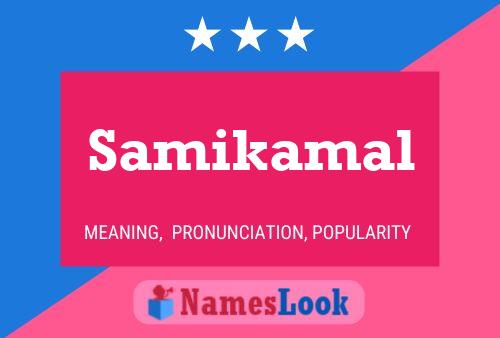 Samikamal Name Poster