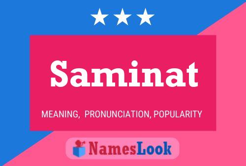 Saminat Name Poster