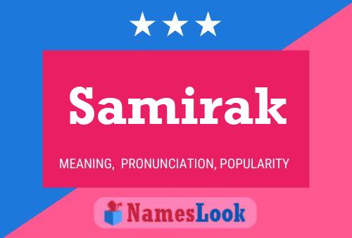 Samirak Name Poster