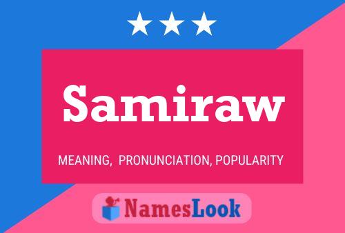 Samiraw Name Poster