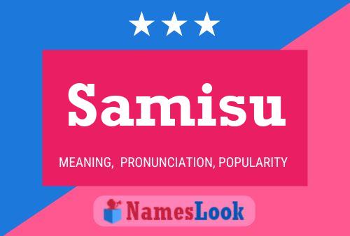 Samisu Name Poster