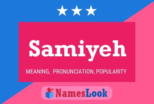 Samiyeh Name Poster