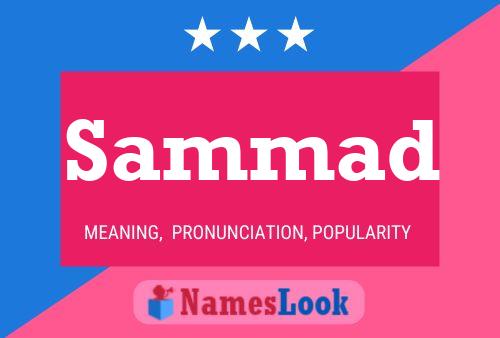 Sammad Name Poster