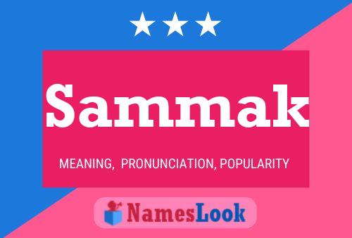 Sammak Name Poster