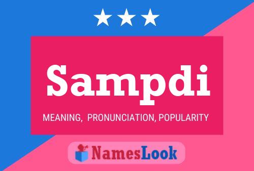 Sampdi Name Poster