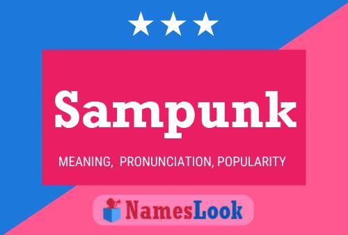 Sampunk Name Poster