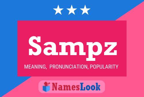 Sampz Name Poster