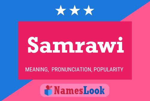 Samrawi Name Poster