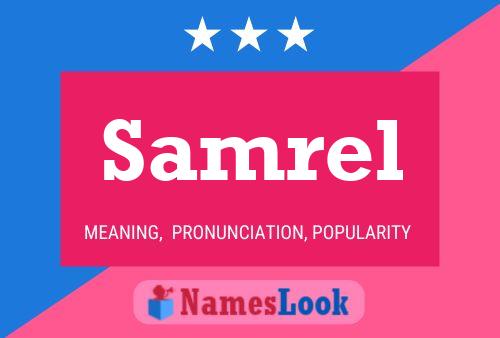 Samrel Name Poster