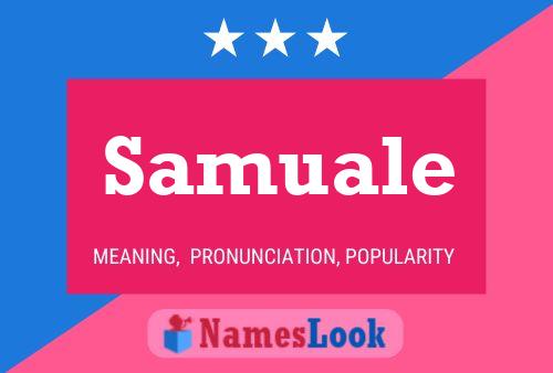 Samuale Name Poster