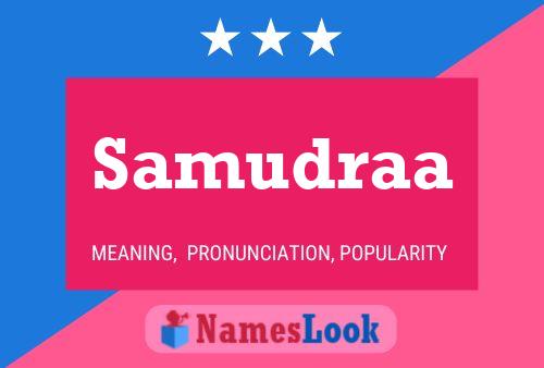 Samudraa Name Poster