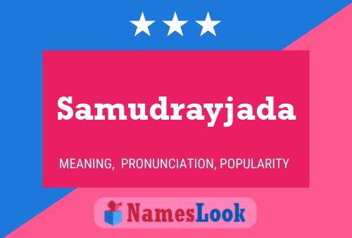 Samudrayjada Name Poster