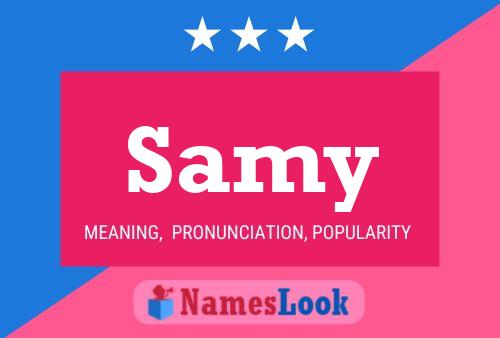 Samy Name Poster