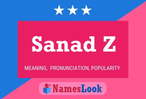 Sanad Z Name Poster