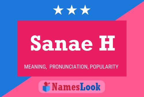 Sanae H Name Poster