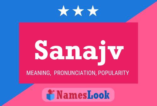 Sanajv Name Poster