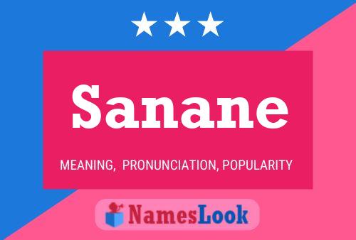 Sanane Name Poster