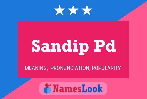 Sandip Pd Name Poster