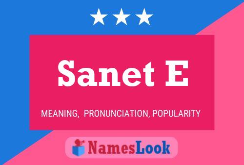 Sanet E Name Poster