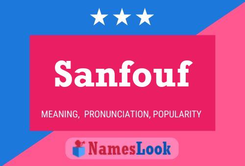 Sanfouf Name Poster