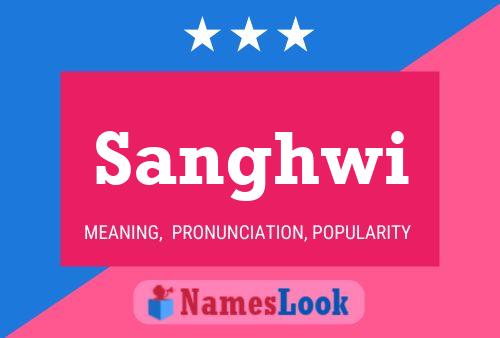 Sanghwi Name Poster