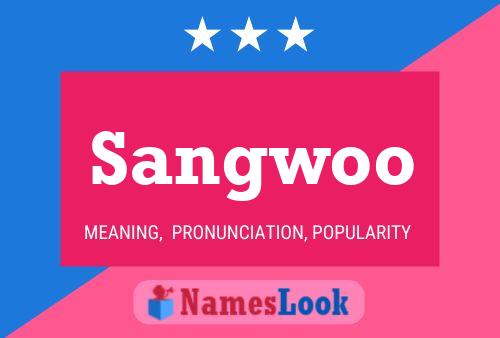 Sangwoo Name Poster