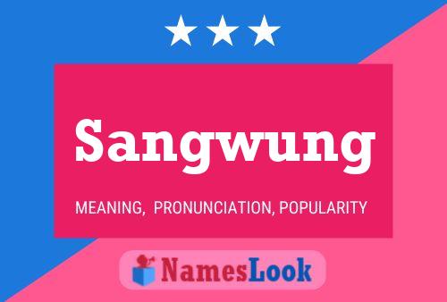 Sangwung Name Poster