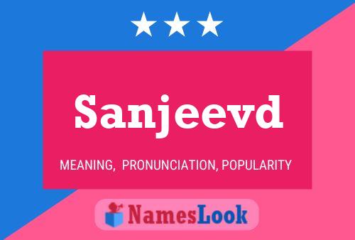 Sanjeevd Name Poster