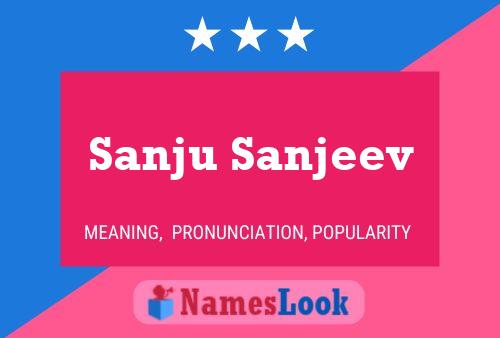 Sanju Sanjeev Name Poster