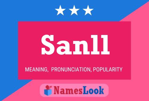 Sanll Name Poster