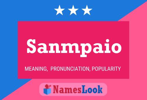 Sanmpaio Name Poster