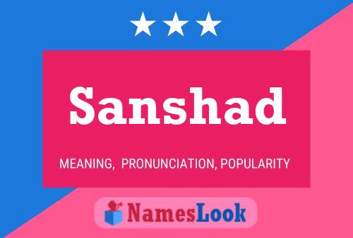 Sanshad Name Poster