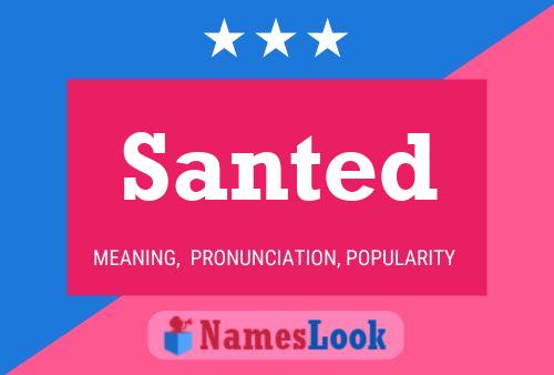 Santed Name Poster