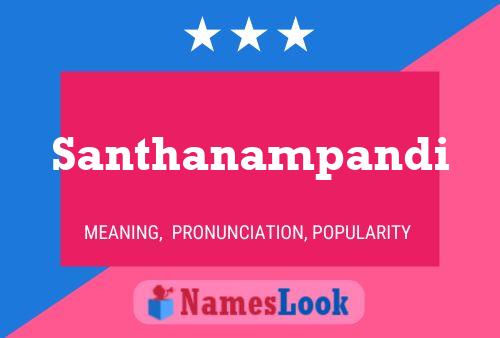 Santhanampandi Name Poster