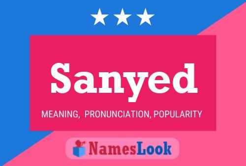 Sanyed Name Poster