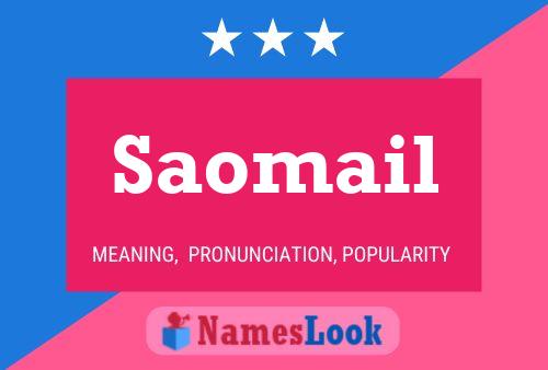 Saomail Name Poster