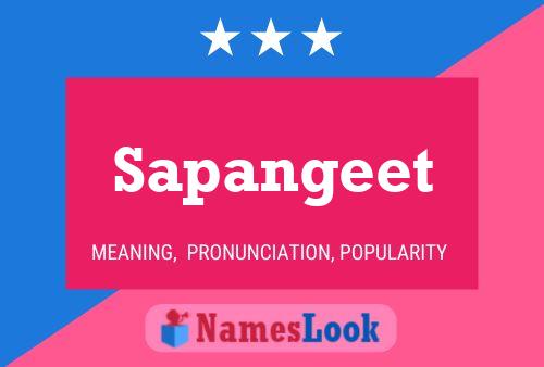 Sapangeet Name Poster