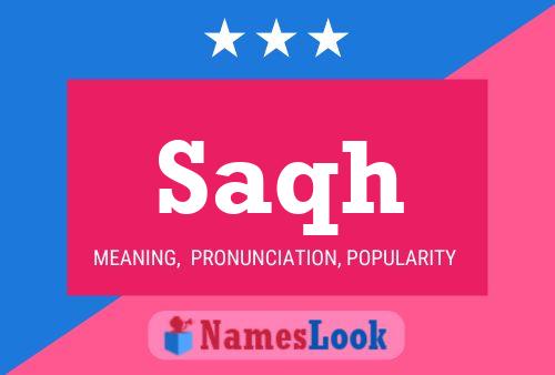 Saqh Name Poster