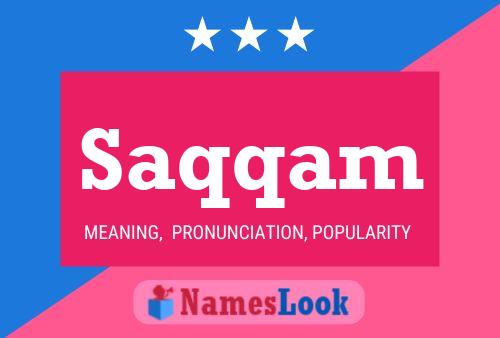 Saqqam Name Poster