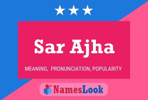 Sar Ajha Name Poster