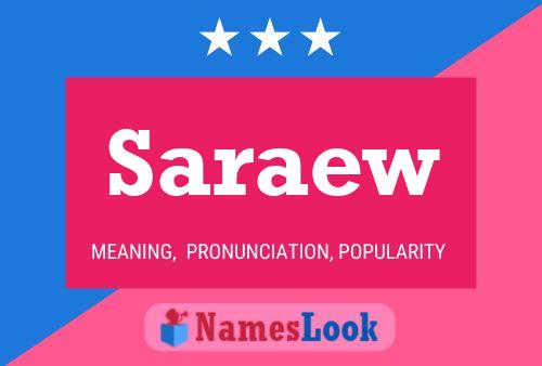 Saraew Name Poster