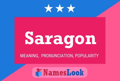 Saragon Name Poster