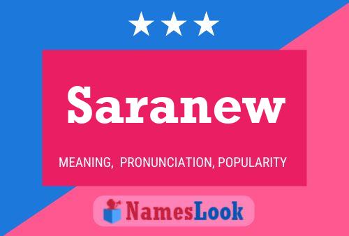 Saranew Name Poster