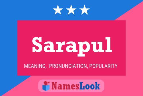 Sarapul Name Poster