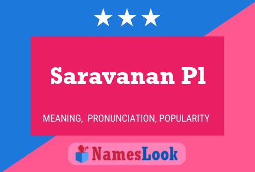 Saravanan Pl Name Poster